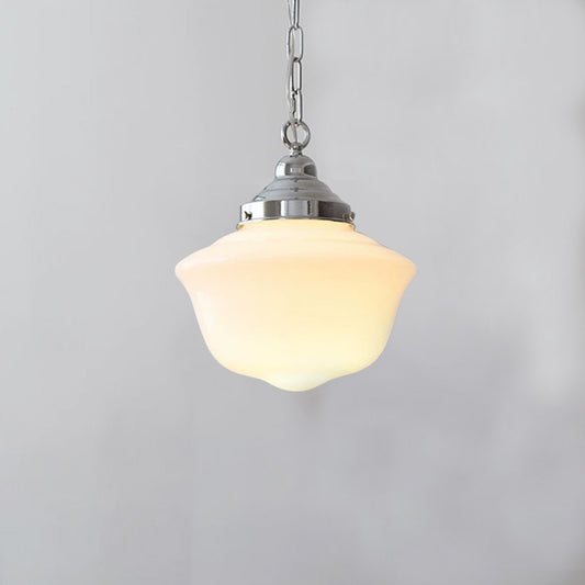 WOMO Schoolhouse Glass Pendant Light-WM2824