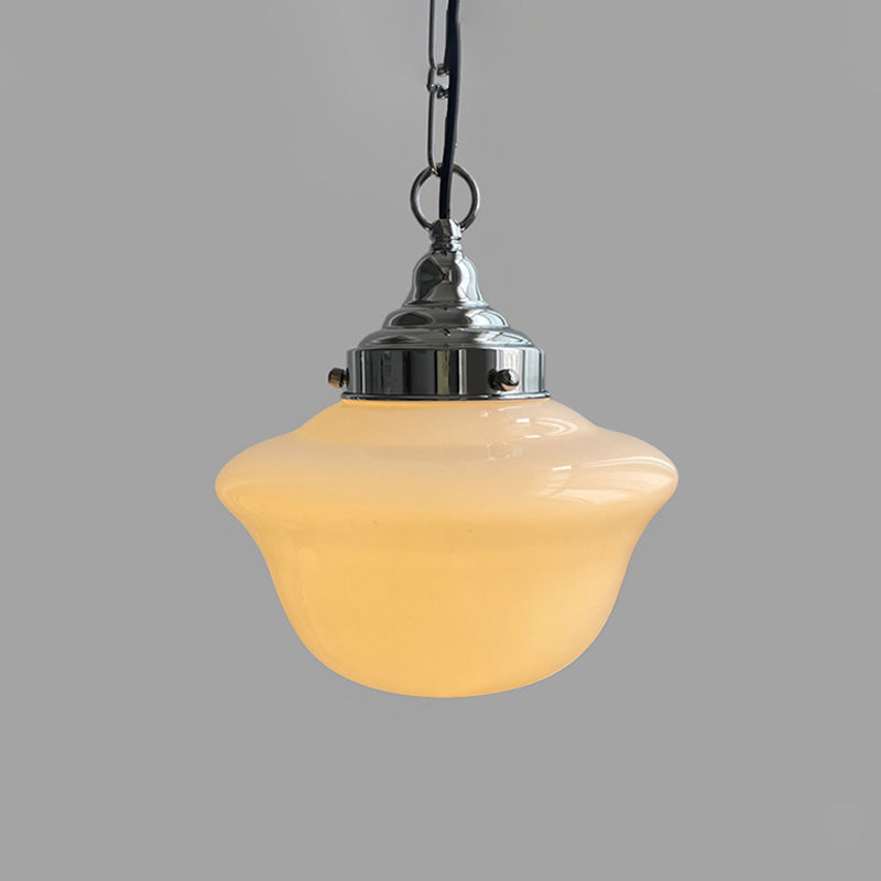 WOMO Schoolhouse Glass Pendant Light-WM2824