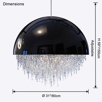 WOMO Dome Crystal Chandelier-WM2825