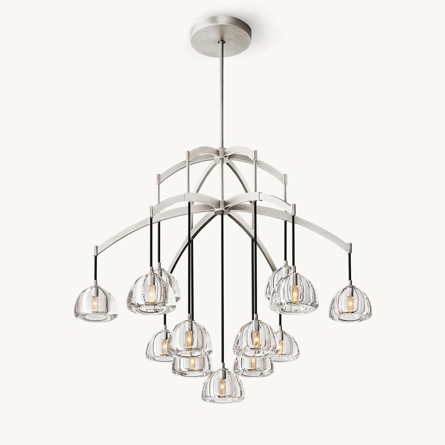 WOMO Multi Light Crystal Pendant Chandelier-WM2828