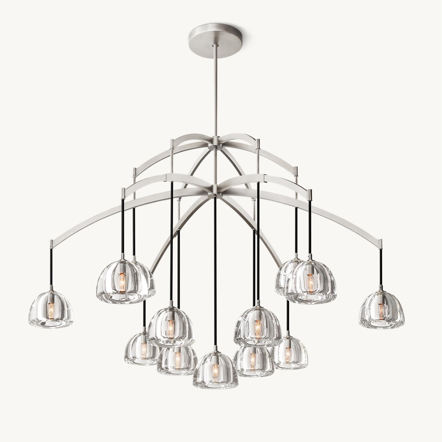 WOMO Multi Light Crystal Pendant Chandelier-WM2828