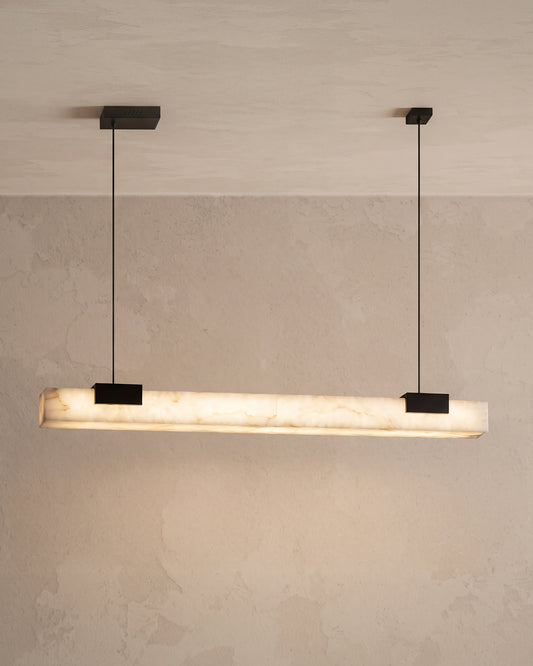 WOMO Linear Alabaster Chandelier-WM2838