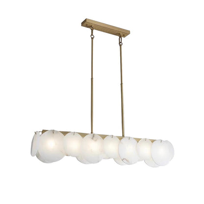 WOMO Linear Alabaster Chandelier-WM2855