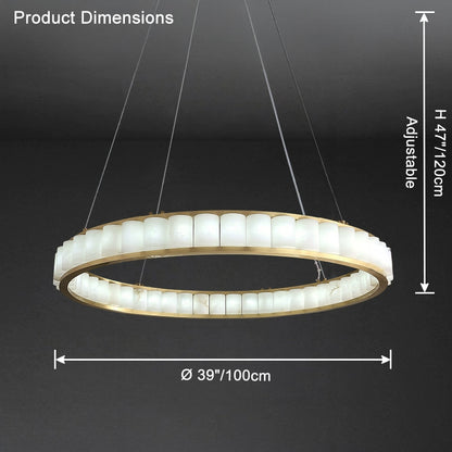 WOMO Bearing Circular Chandelier-WM2859