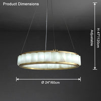 WOMO Bearing Circular Chandelier-WM2859