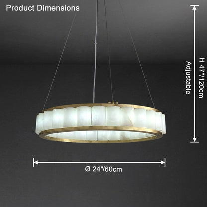 WOMO Bearing Circular Chandelier-WM2859