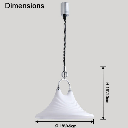 WOMO Cone Rise Fall Pendant Light-WM2866