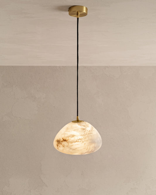 WOMO Irregular Alabaster Pendant Light-WM2868