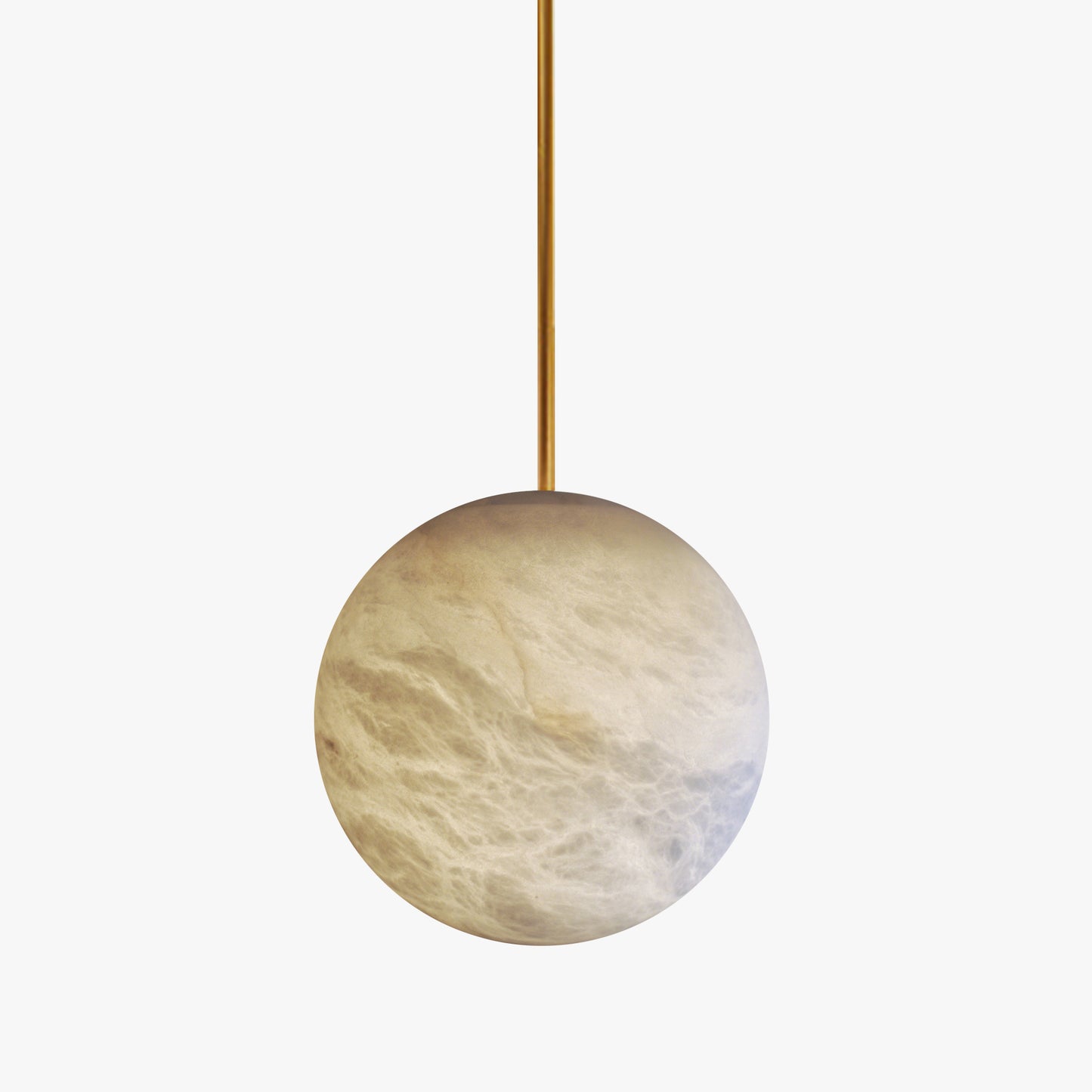 WOMO Globe Alabaster Pendant Light-WM2869