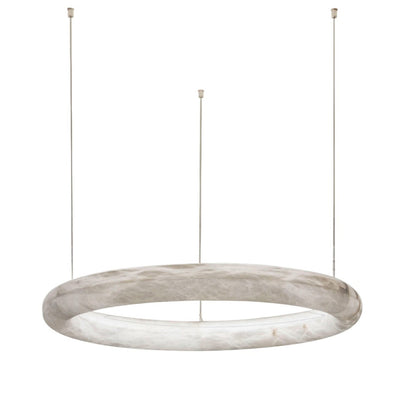 WOMO Alabaster Circle LED Chandelier-WM2873