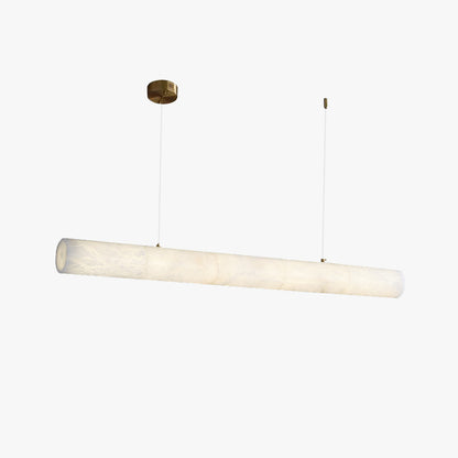 WOMO Alabaster Tube Linear Chandelier-WM2876