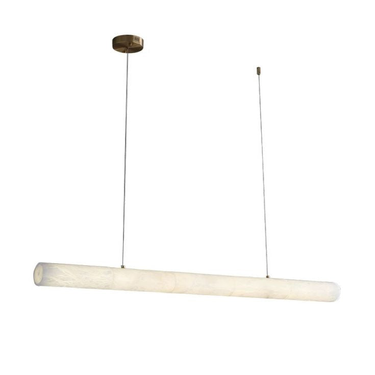 WOMO Alabaster Tube Linear Chandelier-WM2876