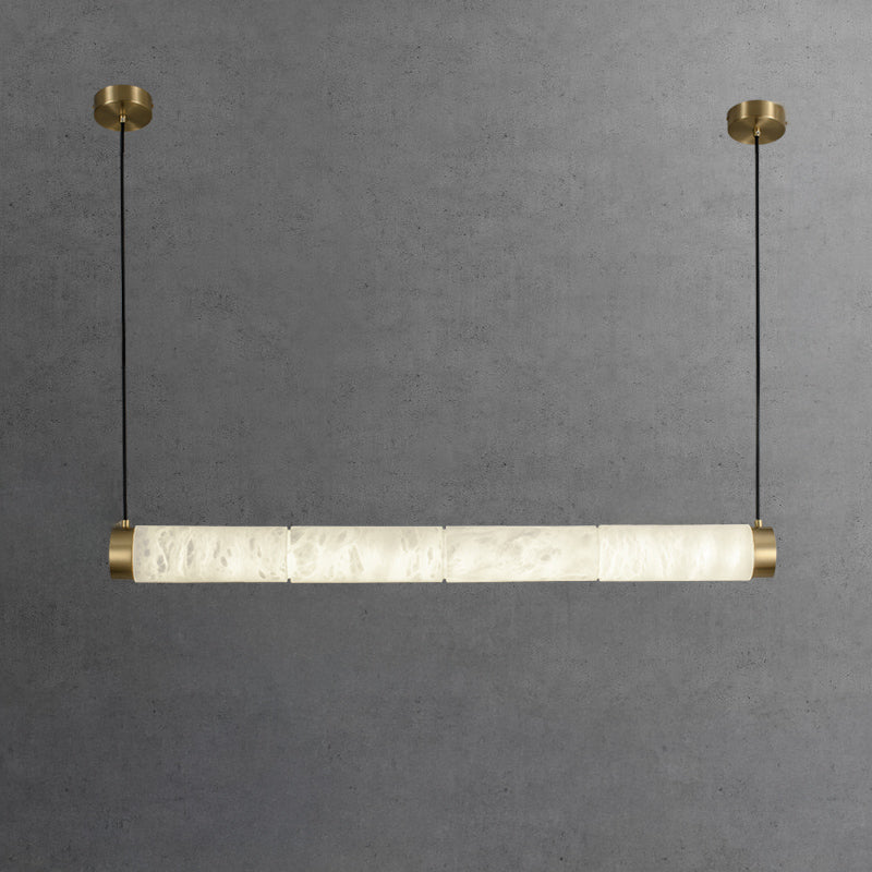 WOMO Alabaster Linear Pendant Light-WM2879