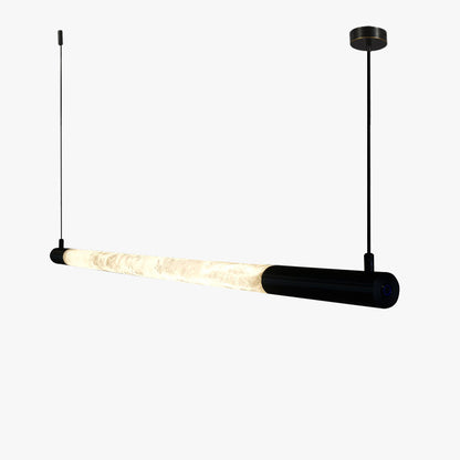 WOMO Alabaster Dimmable Linear Chandelier-WM2880