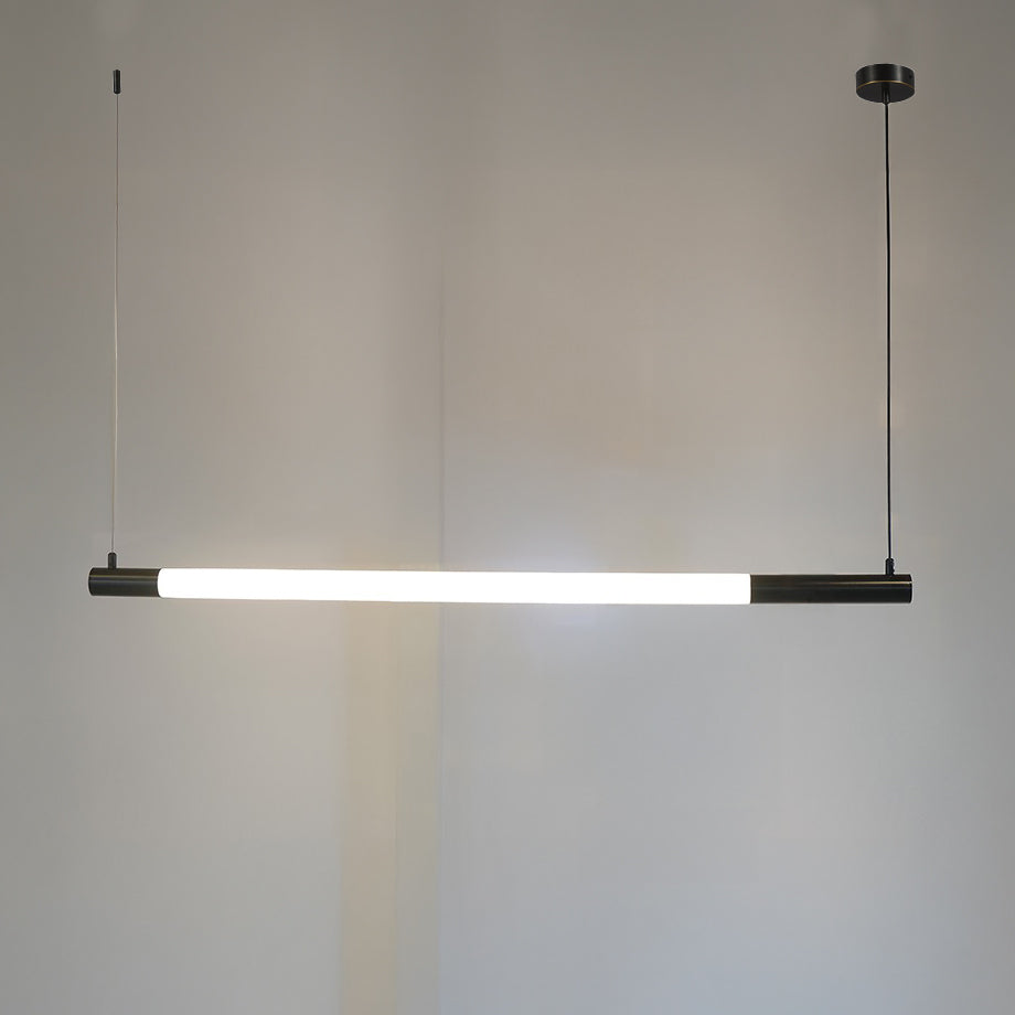 WOMO Alabaster Dimmable Linear Chandelier-WM2880