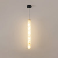 WOMO Alabaster Tube Dining Room Pendant Light-WM2882