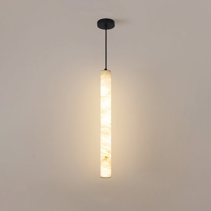 WOMO Alabaster Tube Dining Room Pendant Light-WM2882