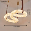 WOMO Infinity Alabaster Chandelier-WM2886 thumbnail
