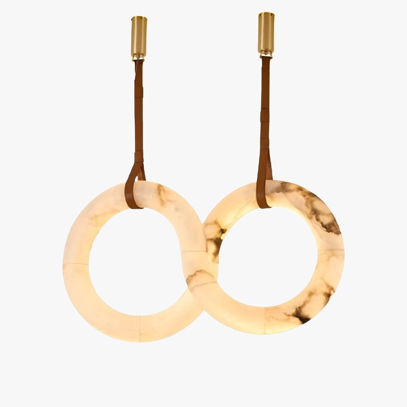 WOMO Infinity Alabaster Chandelier-WM2887