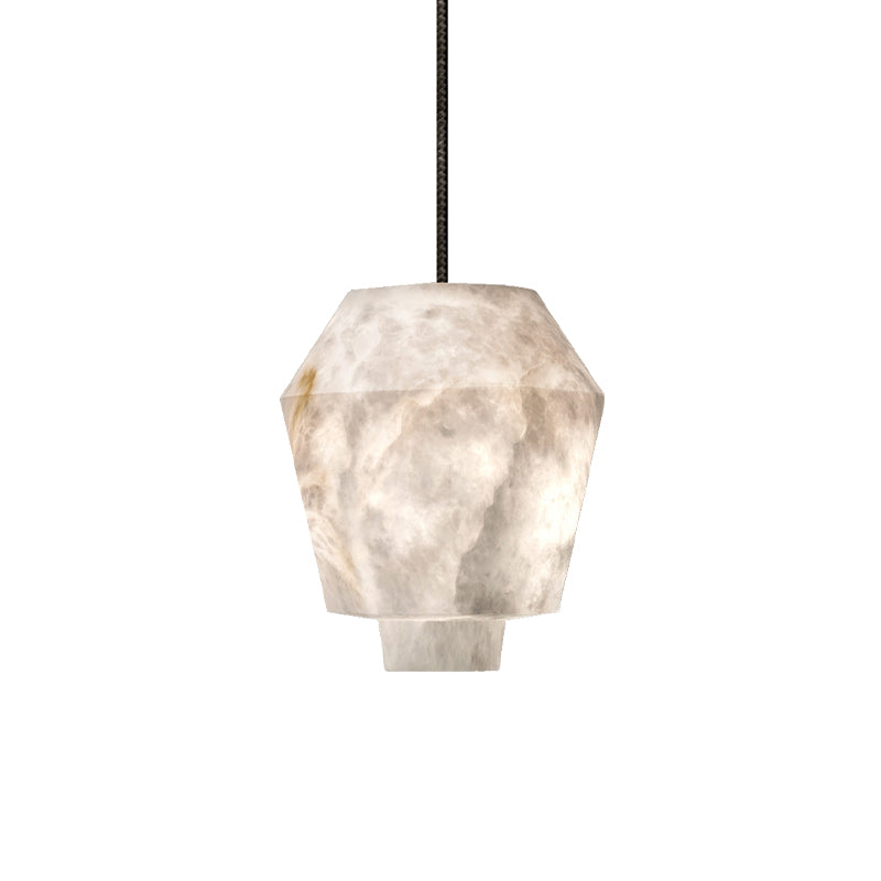 WOMO Alix Alabaster Pendant Light-WM2892