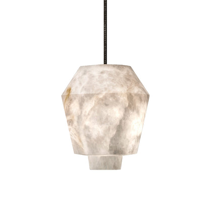 WOMO Alix Alabaster Pendant Light-WM2892