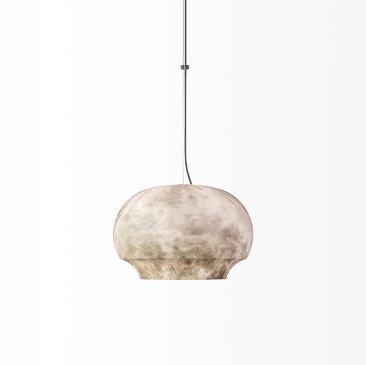 WOMO Camille Alabaster Pendant Light-WM2894