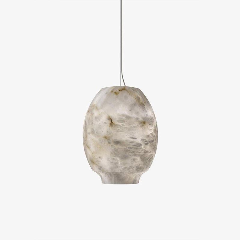 WOMO Camille Alabaster Pendant Light-WM2895