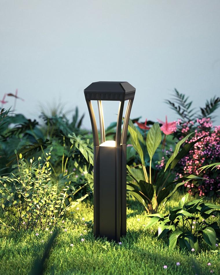 WOMO Hardwired Bollard Light-WM9053