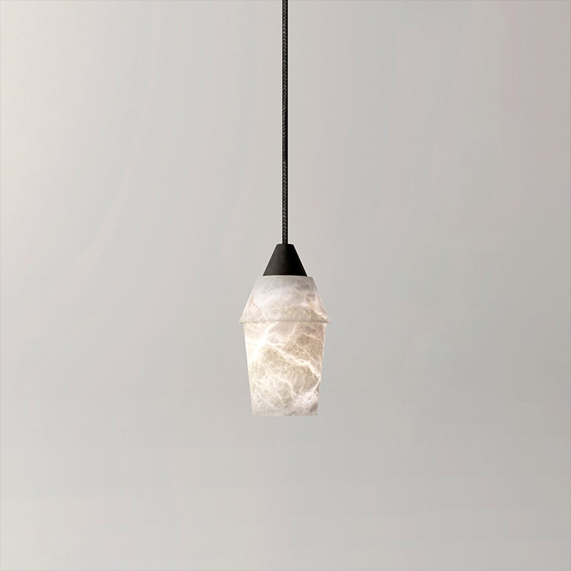 WOMO Small Alabaster Pendant Light-WM2902