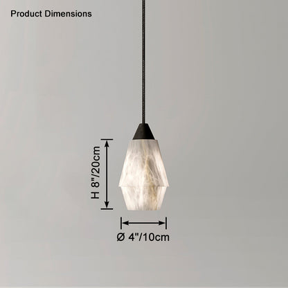 WOMO Small Alabaster Pendant Light-WM2902