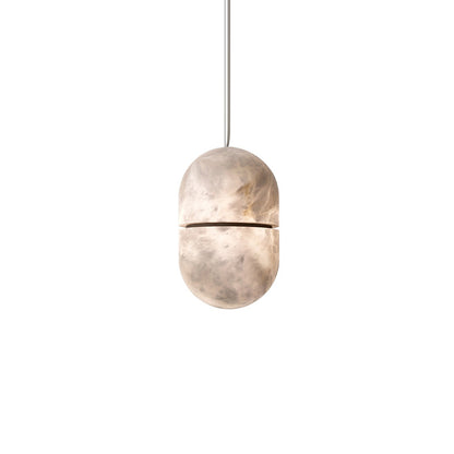 WOMO Alabaster Globe Pendant Light-WM2904