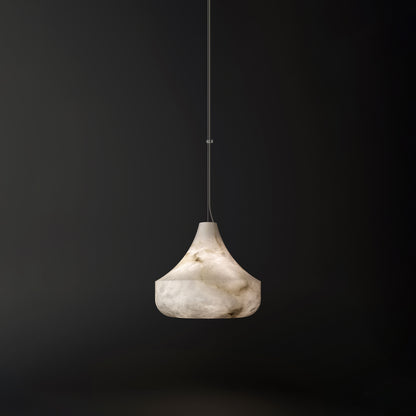 WOMO Cone Alabaster Pendant Light-WM2905