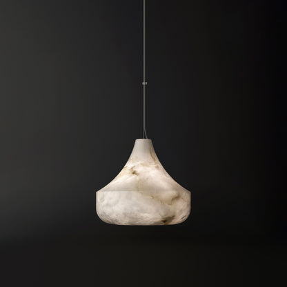 WOMO Cone Alabaster Pendant Light-WM2905