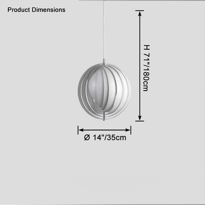 WOMO Adjustable Moon Pendant Light-WM2906