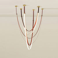WOMO Ribbon Leather Chandelier-WM2908
