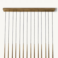 WOMO Pin Linear Chandelier - Aquitaine