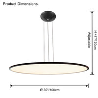 WOMO Large Disc Pendant Light-WM2911