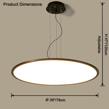 WOMO Large Disc Pendant Light-WM2911