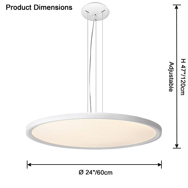 WOMO Large Disc Pendant Light-WM2911