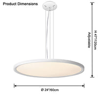 WOMO Large Disc Pendant Light-WM2911