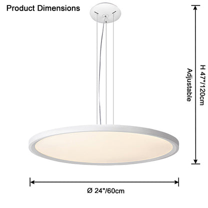 WOMO Large Disc Pendant Light-WM2911