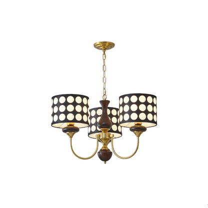 WOMO Polka Shaded Chandelier-WM2913