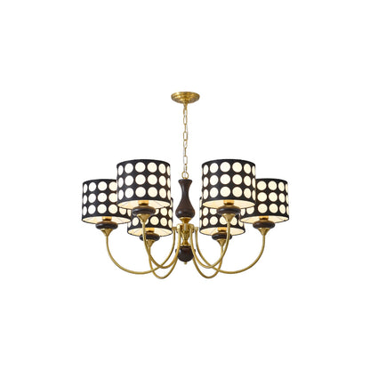 WOMO Polka Shaded Chandelier-WM2913