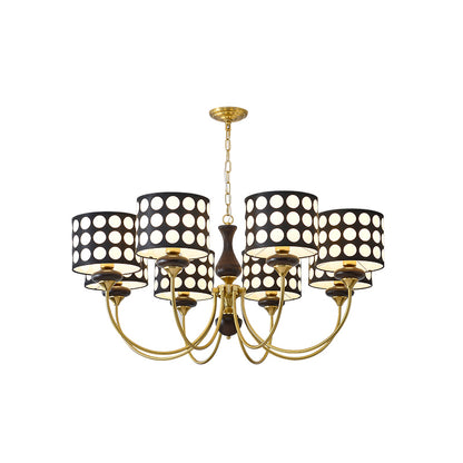 WOMO Polka Shaded Chandelier-WM2913