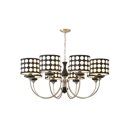 WOMO Polka Shaded Chandelier-WM2913