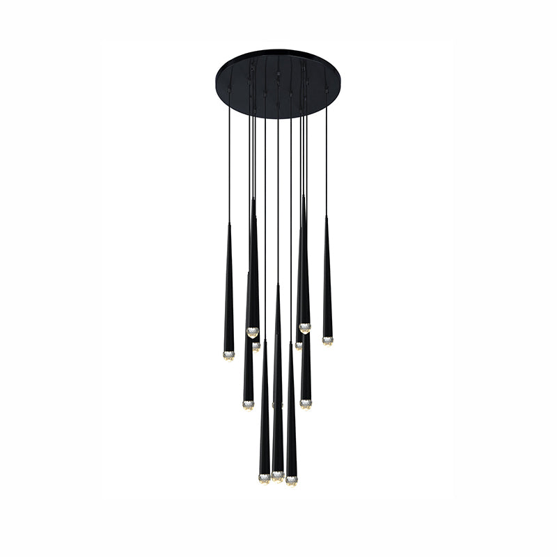 WOMO Cascading Tube Chandelier-WM2914