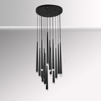 WOMO Cascading Tube Chandelier-WM2914