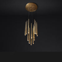 WOMO Cascading Tube Chandelier-WM2914