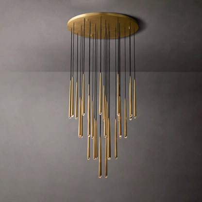 WOMO Cascading Tube Chandelier-WM2914