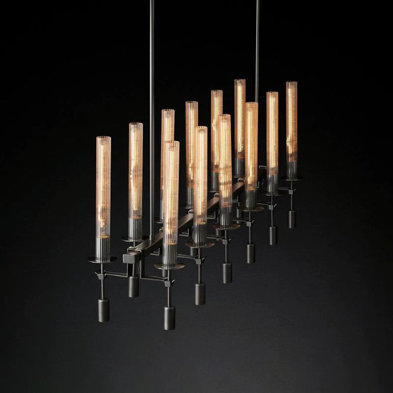 WOMO Candelabra Linear Chandelier -WM2923